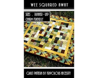 Quilt Pattern PDF Wee Squared Away -- Charm Friendly