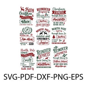 Weihnachten Nikolaus Sack svg, Nikolaussack svg Bundle, Nikolaussack Png, Geschenktüte svg, Weihnachten Express svg, Nordpol-Weihnachtsmanntüte, Weihnachten SVG