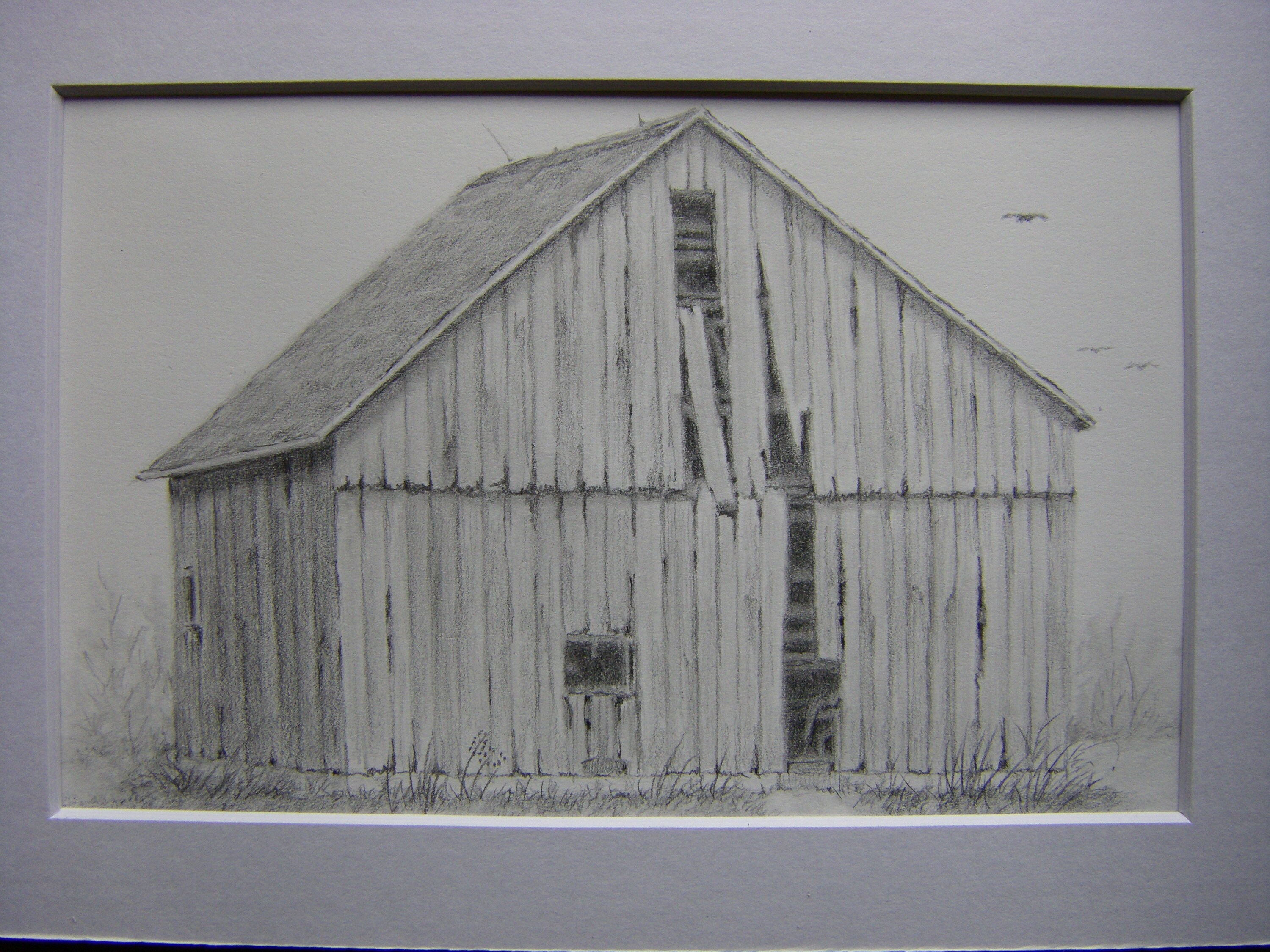 Old Barn Pencil Drawing Sketch Mark Riggins Art Stories Behind The