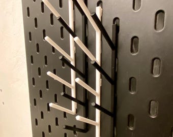 Ordnungssystem für Handarbeiten | Garnrollenhalter für das IKEA Skadis-System