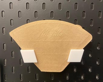 Ikea Skadis/Uppspel kompatible Kaffeefilter Halterung