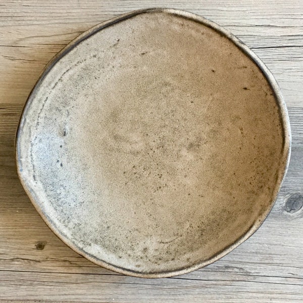 Ciotola per pasta in ceramica fatta a mano – Smalto al cappuccino, Stoviglie con stella Michelin