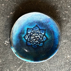 Blue Butter dish jewelry dish OM dish image 1