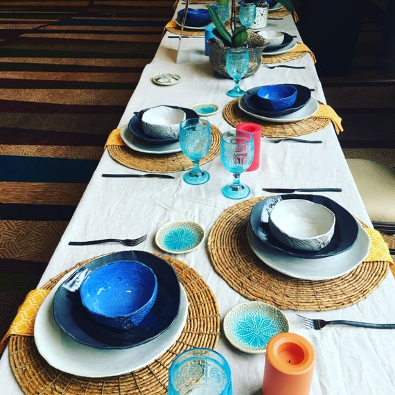 Items similar to Wedding Registry, dinnerware, dinner plates, ceramic