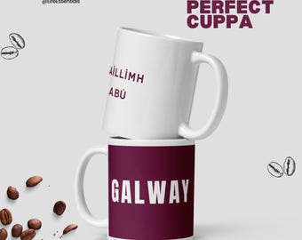 Co. Galway Mug | Galway Cup | Irish Christmas Present | GAA Gift