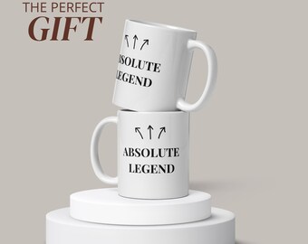 Absolute Legend Mug – Funny Irish Gift for Friends & Coworkers