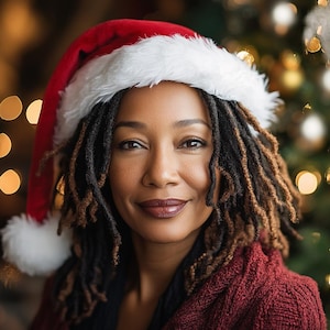 黒人の休日のクリップアート バンドル、アフリカ系アメリカ人のクリスマス、多様なクリップアート