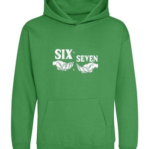 Six Seven Meme Kids Hoodie - Kids 67 Hoodie, Funny Meme Sweatshirt, Trendy Streetwear, Cool Gift Idea