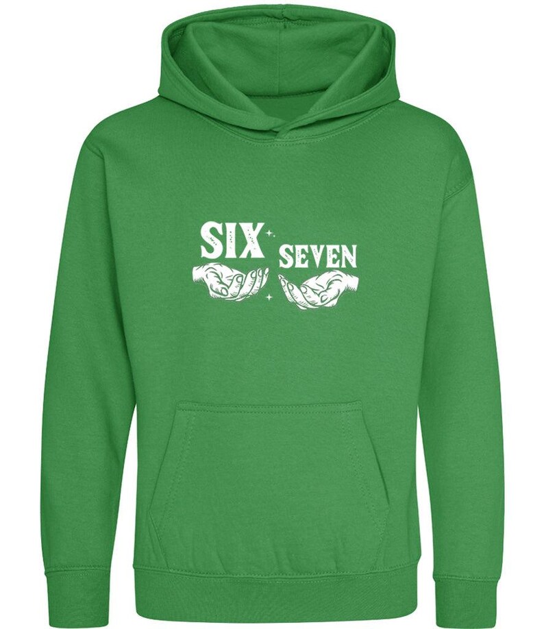 Six Seven Meme Kids Hoodie - Kids 67 Hoodie, Funny Meme Sweatshirt, Trendy Streetwear, Cool Gift Idea