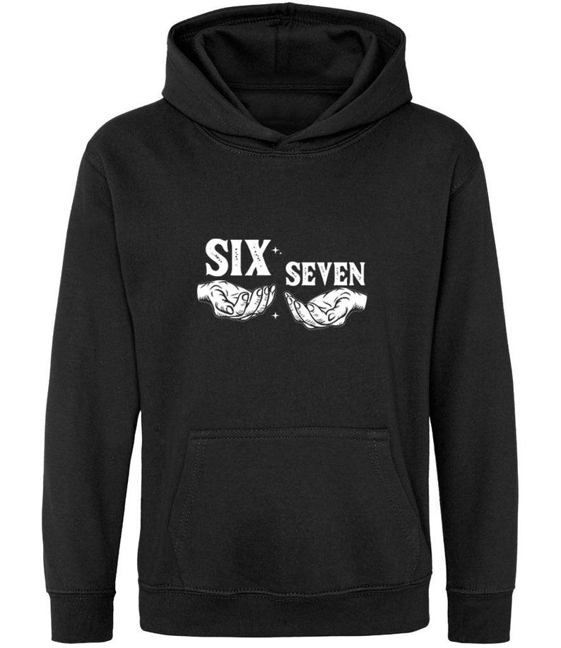 Six Seven Meme Kids Hoodie - Kids 67 Hoodie, Funny Meme Sweatshirt, Trendy Streetwear, Cool Gift Idea