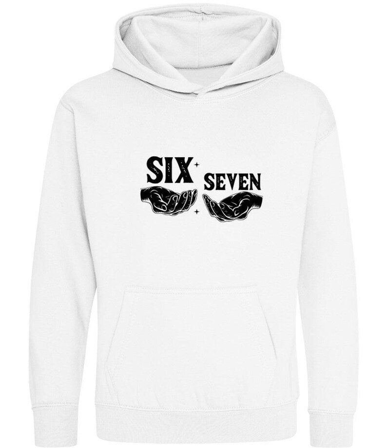 Six Seven Meme Kids Hoodie - Kids 67 Hoodie, Funny Meme Sweatshirt, Trendy Streetwear, Cool Gift Idea