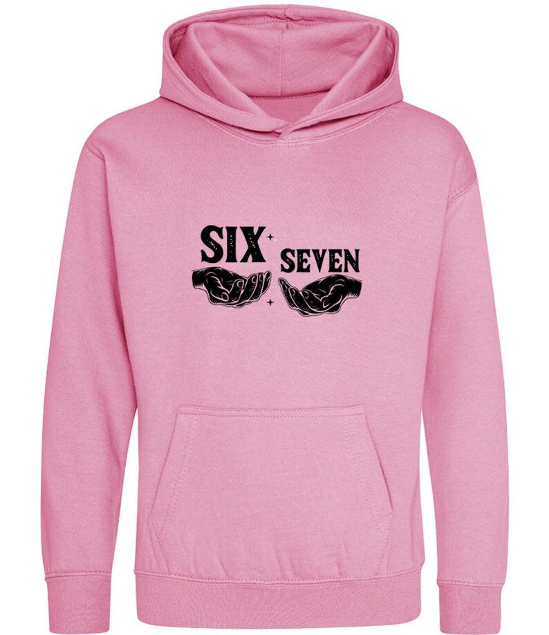 Six Seven Meme Kids Hoodie - Kids 67 Hoodie, Funny Meme Sweatshirt, Trendy Streetwear, Cool Gift Idea