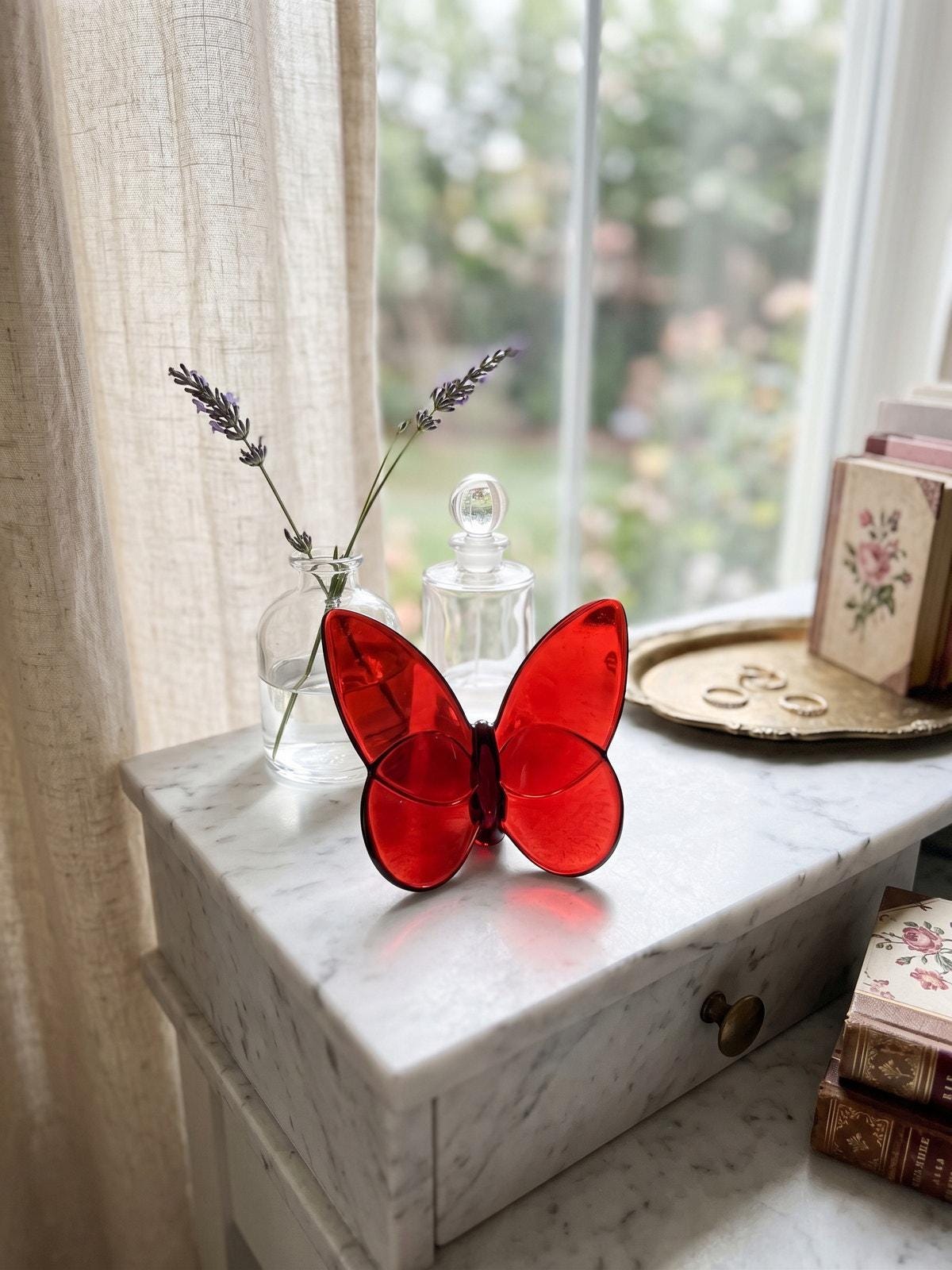 Baccarat Butterfly - Etsy