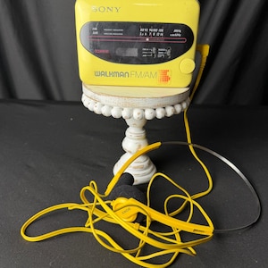 Yellow sony walkman - Etsy 日本