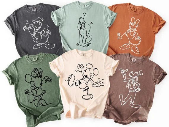 Retro Mickey And Friends Shirt, Retro Disney Family Trip Shirt, Checkered Disney Friends Shirt,Disney Family Vacation Shirt