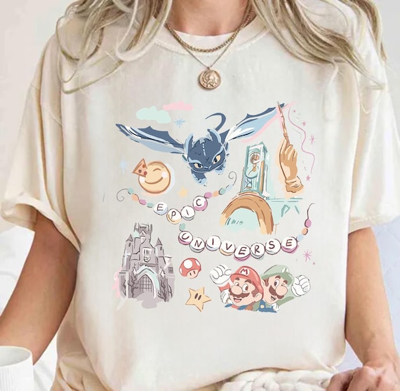 Retro Epic Universe Shirt, Family Universe park trip 2025 shirt,Disney Shirt, Orlando Park Epic Universe Shirts