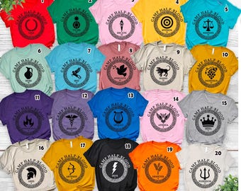 Camp Half Blood Shirt, T Shirt-Sweatshirt , Camp Half Blood 13 Cabins, Heroes Of Olympus Shirt, Camp Jupiter Shirt, Book Lover
