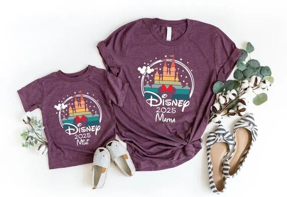 Disney 2025 Shirt,Magical Castle Shirt,Disney Castle Shirt,Disney Group Shirt,Disney Couple Shirts,Disney Rainbow Shirt,Disneyworld Shirts