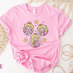 Super Mario Princess Sweatshirt and Shirt,Princess Squad Shirt,Princess Peach,Princess Daisy,Princess Rosalina,Feeling Peachy Shirt