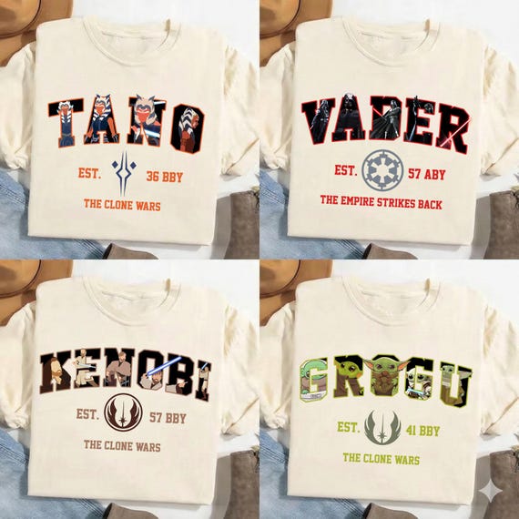 Star Wars The Clone Wars Jedi Order Emblem Graphic Shirt, Retro Star Wars Shirt, Disneyland Family Matching Shirt, Galaxy's Edge Shirt