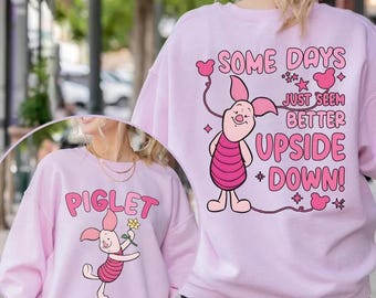 ピグレットTシャツ、くまのプーさん漫画グラフィックTシャツ - Etsy 日本
