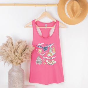 Epic Universe Family Trip Tank Top: Super Mario & Dragon Design