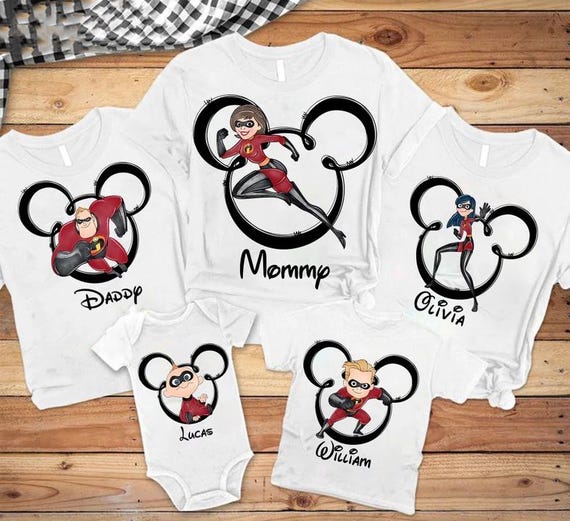 The Incredibles Shirt, Disney Incredibles Shirt, Disney Family Matching Shirt, Mr Incredible, Disney Trip Shirt, Family Disneyworld Shirt