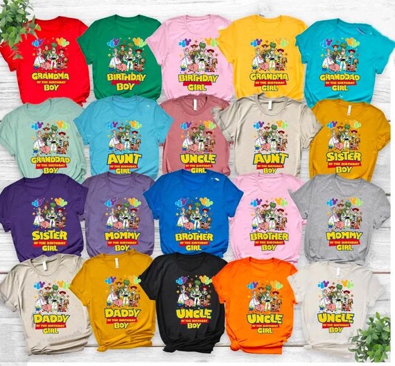 Toy Story Birthday Shirts For Family, Custom Birthday Boy Shirt, Birthday Gift For Kids, Toy Story Birthday Party Shirt, Disney Group Shirts