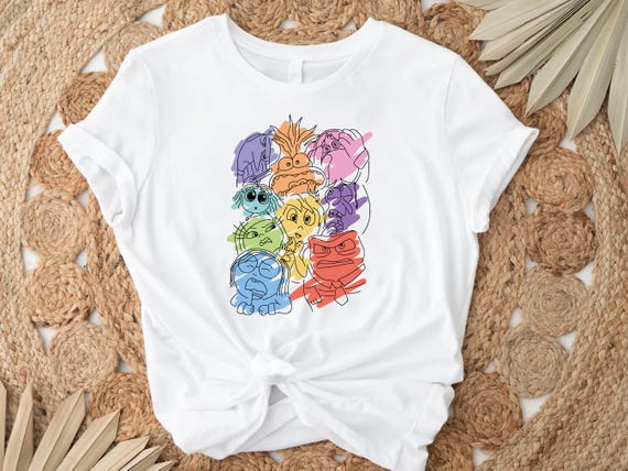 Inside Out Characters Shirts, Inside Out 2 Shirt, Inside Out Group Matching, Disneyland Trip Shirt, Inside Out Family Party Shirt