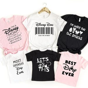 Disney papa scan voor betaling, shirt magische moeder, beste dag ooit, Disney shirt, grappig shirt, shirt Disney papa, T-shirt grappige papa, Disney T-shirt