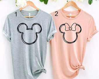 Disney Family Shirts, Disneyland Shirts,Mickey ear, Disneyworld Shirts,Matching Family Disney Shirts, Personalized Disney Shirts for Family