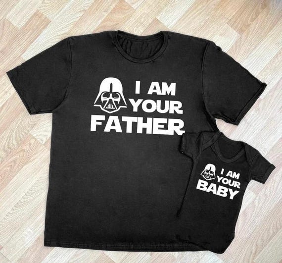 I Am Your Baby and I Am Your Father - Matching Father Baby Gift Set, Baby Boy And Baby Girl Gift, Dad And Baby Match,Father Day Gifts