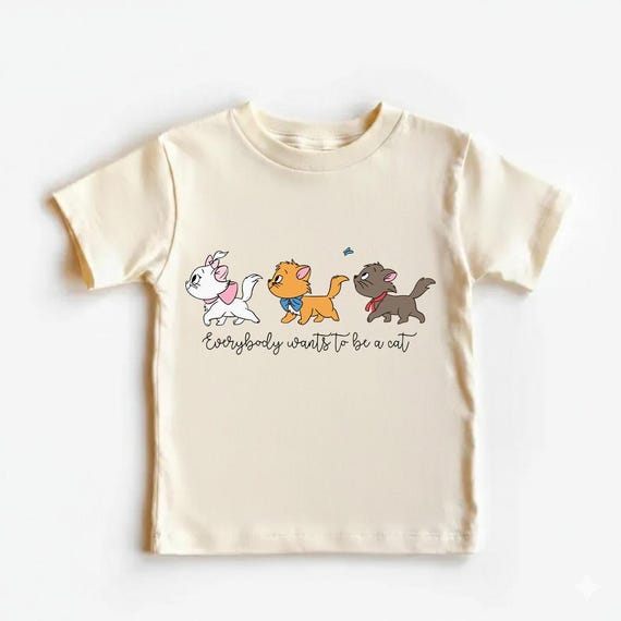Disney Aristocats Shirt, Everybody Wants To Be A Cats Shirt, Disney The Aristocats Bonjour Shirt, Disneyland Trip T-Shirt