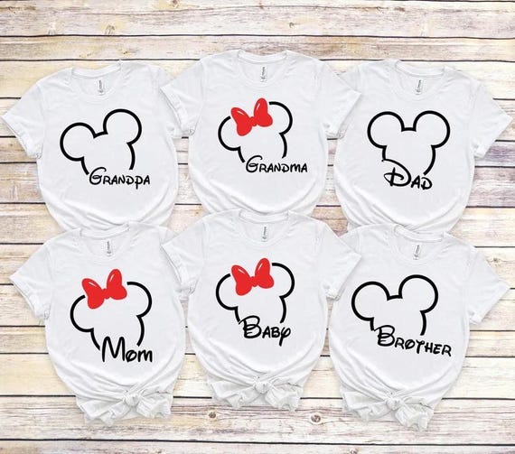 Disneyland Family Vacation Shirts, Disney Trip T-shirt, Family Matching Tshirts for Disneyworld, Disney Vacation Shirt for Squad, Disney Tee