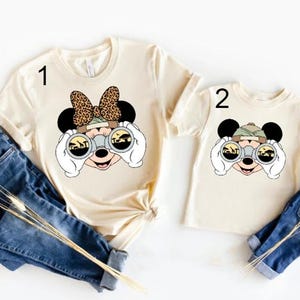 Animal Kingdom Safari Couple Shirts, Disney Mickey Minnie Safari Mode, Couple Shirt, Disney Safari Couple Shirts, Disney Couple Gift Tees