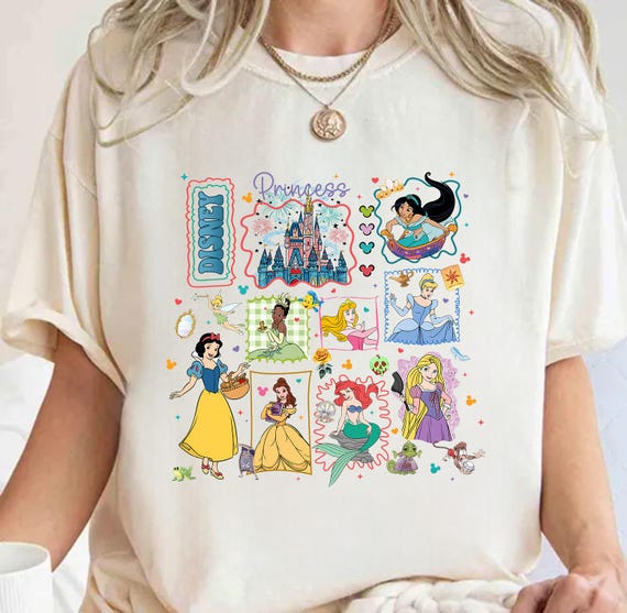 Disney Princess Castle Shirt, Watercolor Princess Shirt, Disney Trip Shirt, Disney Princess Shirt, Disneyworld Princess Girls Trip Shirt
