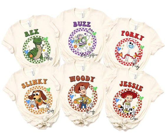 Disney Pixar Toy Story Shirt, Toy Story Family Vacation Shirt, Woody Buzz Rex Hamm Tee, Pizza Planet Shirt, Disneyland Magic Kingdom Trip
