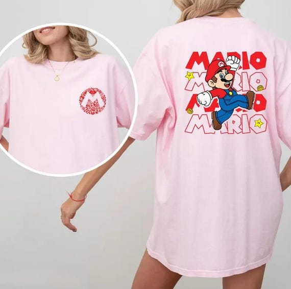 Super Mario Character Shirt, Super Mario Family Shirt, Mario Party Shirt, Super Mario Birthday Party Shirt,Mario & Friend Party Shirt