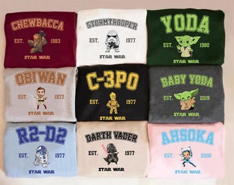 Disney Star Wars Character Shirt, Star Wars Shirt, Star Wars May The 4th Be With You Shirt, Star Wars Disneyland Trip Group Shirt