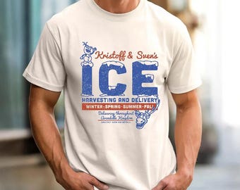Frozen Kristoff Sven Ice Harvesting Shirt, Disney World Tee, Funny Walt Disney Gift for Men, Family Vacation Shirt