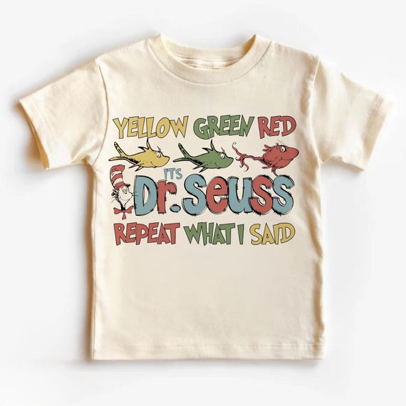 Dr.Seuss One Fish Two Fish Shirt, Reading Day Shirt, Read Across Shirt, Cat In The Hat Kids Toddler Adult Shirt,Reading Week Matching Shirt