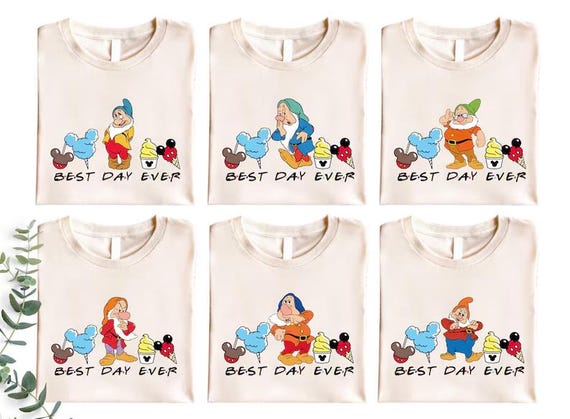 Seven Dwarfs Mickey Head Shirts,Seven Dwarfs Tee,7 Dwarfs Costume Shirt,Birthday Party Shirt,Disney Group Shirt,Snow White,Disney Family Tee