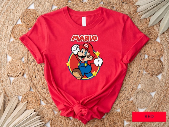 Super Mario Shirt,Super Mario Family Shirt,Super Mario Birthday Party Shirt,Mario & Friends Party Shirt,Personalized Mario Shirt