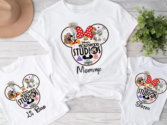 Disney Hollywood Studios Shirts, Family Matching Disney Shirt, Disney Trip 2025, Disney Shirt, Disneyland Shirt, Mickey Hollywood Studio Tee