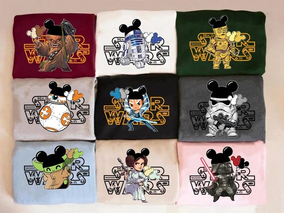 Disney Star Wars Character Shirt, Star Wars Shirt, Star Wars May The 4th Be With You Shirt, Star Wars Disneyland Trip Group Shirt