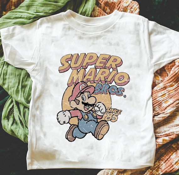 Super Mario Bros T-Shirt: Retro 80s Gamer Tee