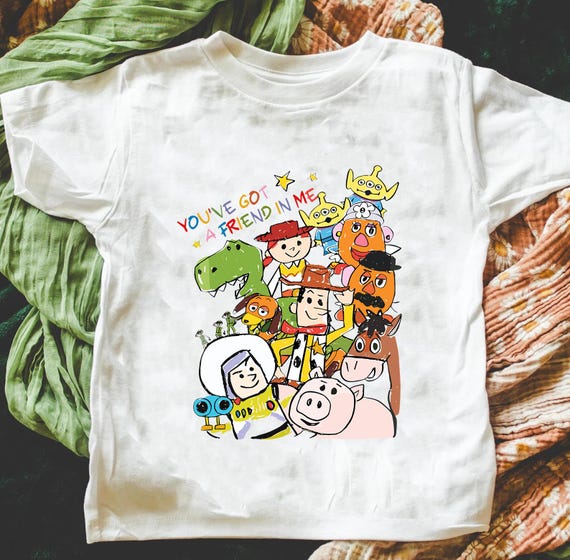 Toy Story T-Shirt, You've Got A Friend In Me T-Shirt, Toy Story Land Shirt, Disneyland Shirts, Disney Family Shirts, Disney Gifts