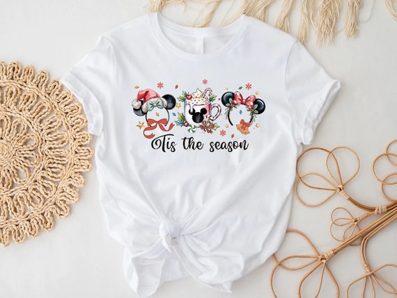 Magical Mickey Christmas Shirt - Celebrate the Season with Disney Snacks & Joy
