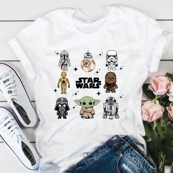 Star Wars Shirt,Star Wars Character Shirt, Star Wars May The 4th Be With You Shirt, Star Wars Disneyland Trip Group Shirt, Disney Family Tee