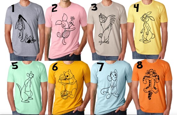 Winnie The Pooh Shirt,Winnie The Pooh Family Shirt,Tigger Shirt,Pooh Bear Shirt,Disney Family Trip Shirt,Winnie The Pooh Birthdy Party Shirt